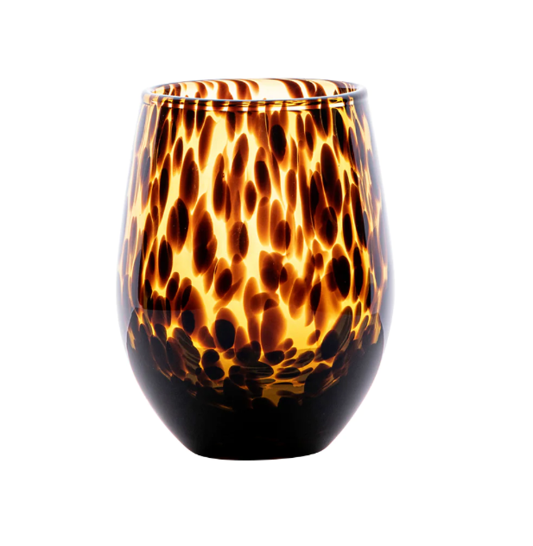 JULISKA JULISKA Puro Tortoiseshell Stemless Wine Glass