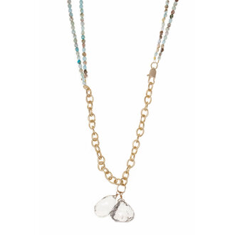 BITTERSWEET DESIGNS Lizzie Turquoise Necklace