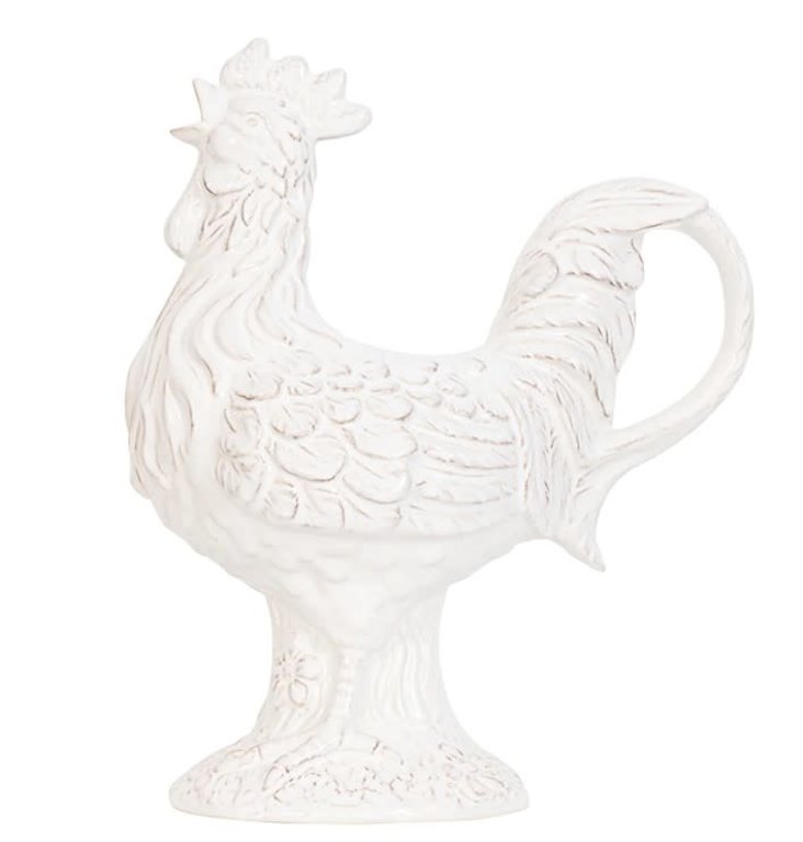 JULISKA JULISKA Clever Creatures Ceramic Rousseau Rooster Pitcher