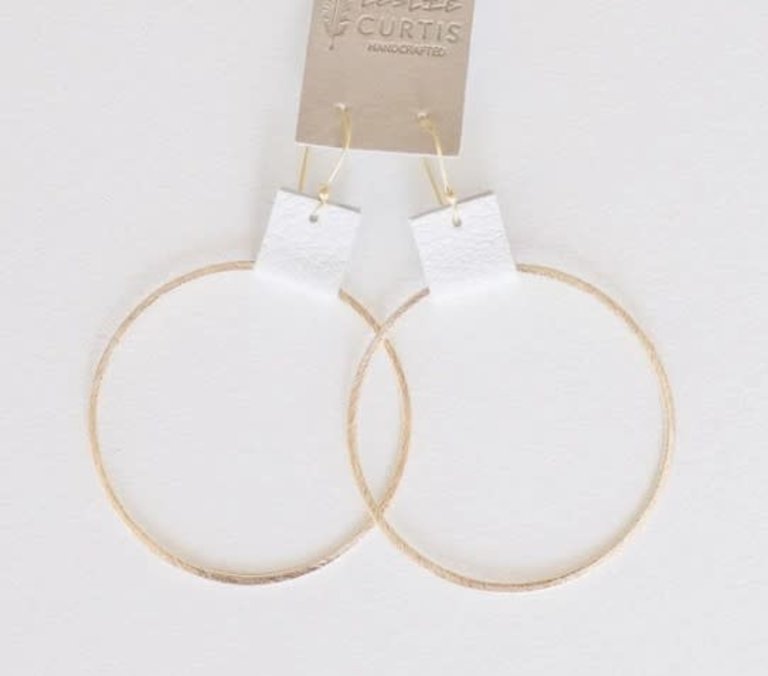 LESLIE CURTIS JEWELRY LESLIE CURTIS Grayson Earring, White