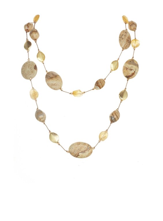 MARGO MORRISON MARGO MORRISON Semi-Precious Multi-Stone Necklace