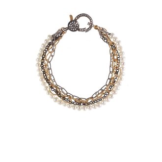MARGO MORRISON Gold/Silver Chain Combo Bracelet