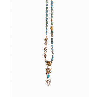 REVE Sterling silver and Blue Jasper Necklace