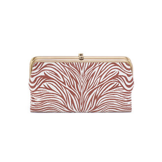 HOBO Lauren Wallet: Zebra
