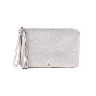 HOBO Wayfare Wristlet: Silver