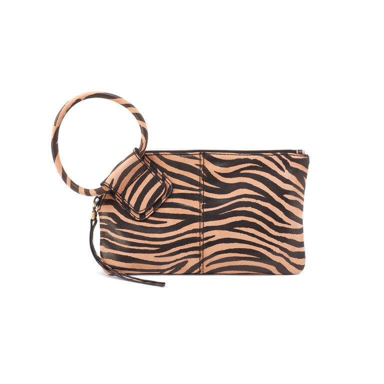 HOBO HOBO Sable Wristlet: Zebra