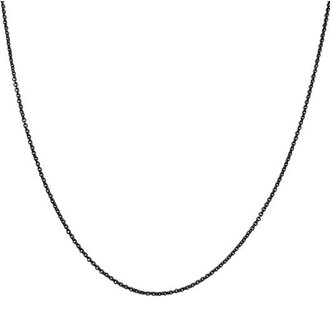 MONICA RICH KOSANN 32" Black Steel Chain