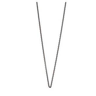 MONICA RICH KOSANN Black Stainless Steel Disappearing Chain