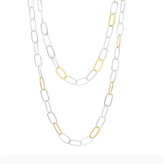 GURHAN Geo Long Link Necklace