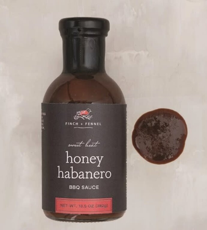 CREATIVE CO-OP FINCH + FENNEL Sweet Heat Honey Habernero BBQ Sauce,