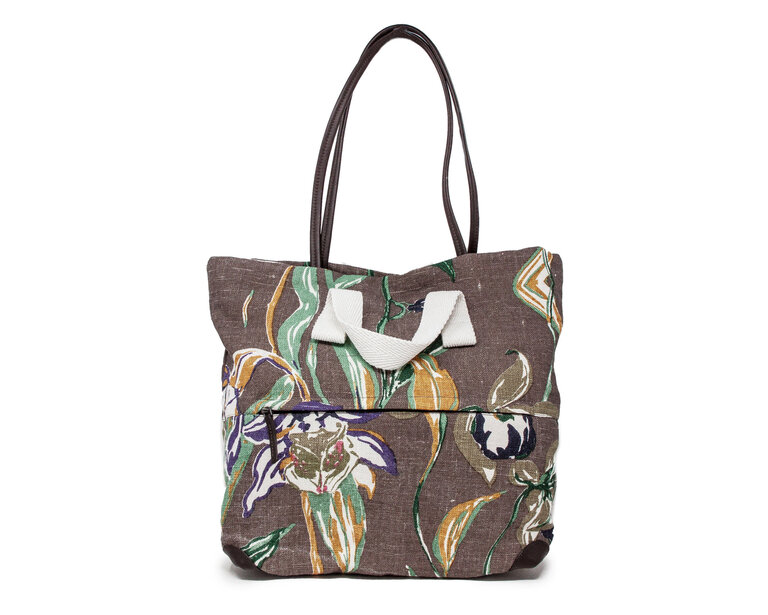 EPICE EPICE Meadow Orchids Medium Shopping Bag