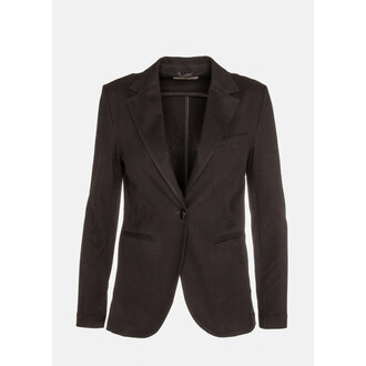 CIRCOLO 1901 Giacco Slim Long Piquet, Nero