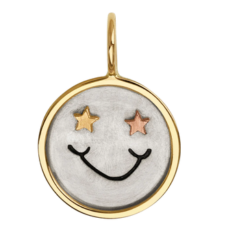 HEATHER B. MOORE Smiley Face Round Charm