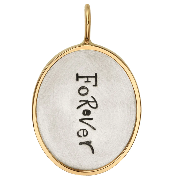 HEATHER B. MOORE HEATHER B. MOORE Silver & Gold You + Me Charm