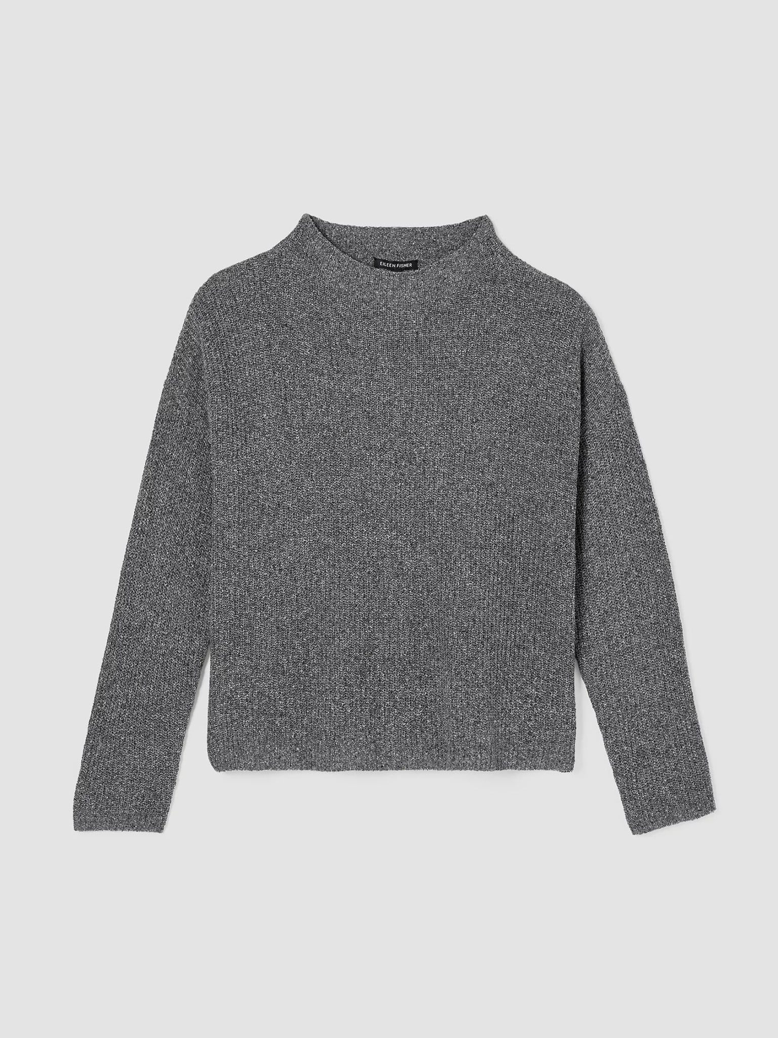 Eileen Fisher Women's Wool Blend Round Neck Pullover Sweater Pink Size X-Large main image 0