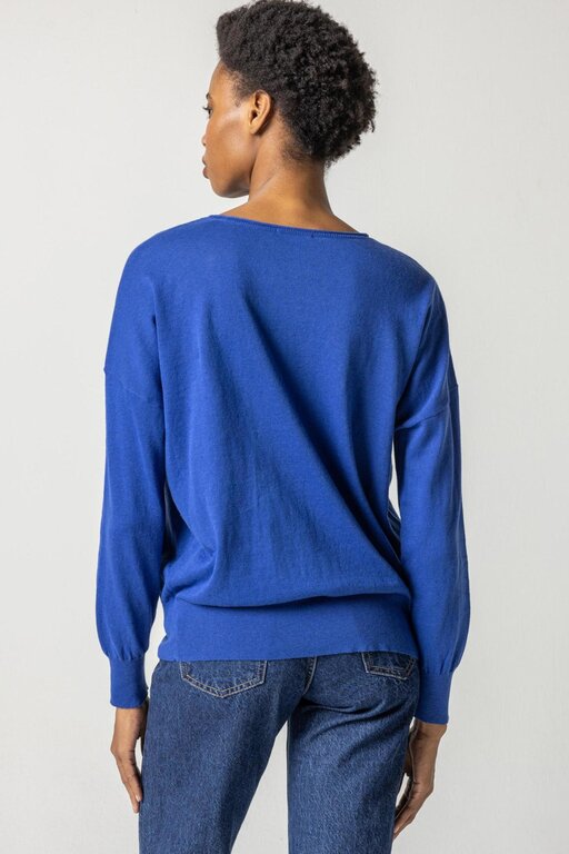 LILLA P LILLA P Relaxed Everyday Sweater