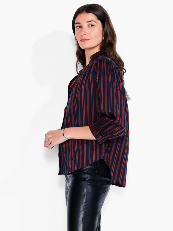 NIC + ZOE NIC + ZOE Stripe Stroll Top