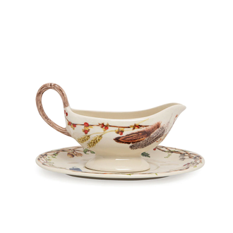 JULISKA Forest Walk Sauce Boat and Stand