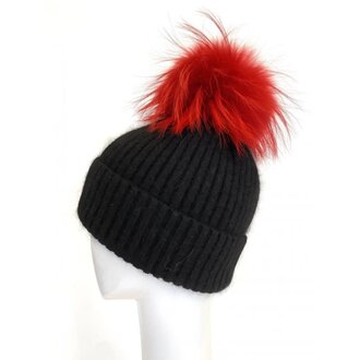 LINDA RICHARDS LINDA RICHARDS Angora/Wool Blend Hat, HA-62R