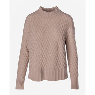 ALASHAN Delaney Mock Neck Sweater