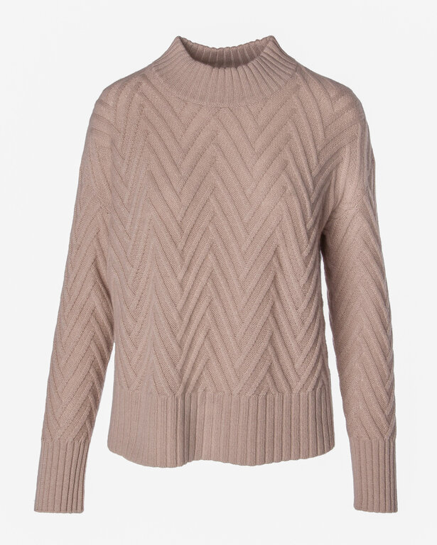 ALASHAN ALASHAN Cashmere Delaney Mock Neck Sweater