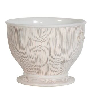 JULISKA Blenheim Oak Whitewash 9" Cachepot