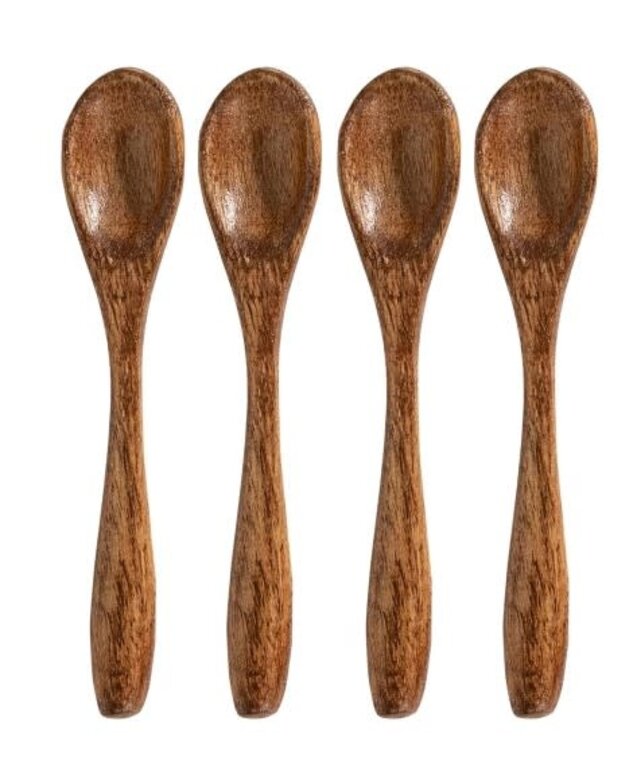 JULISKA JULISKA Bilbao Wood Petite Spoons Set of 4