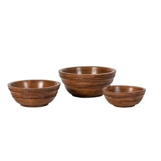 JULISKA Bilbao Wood Nesting Bowls