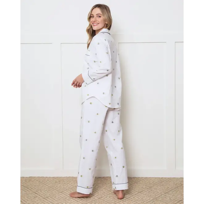 PRINTFRESH Toadstools Reversible Quilted Robe, Ink, PJ61TD-INK - Touch of  Class