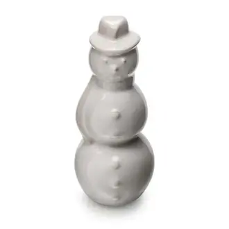 SIMON PEARCE Vermont Pottery Snowman in Gift Box, Large