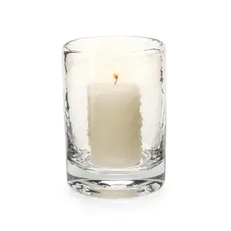 SIMON PEARCE Ascutney Crackle Hurricane, Small