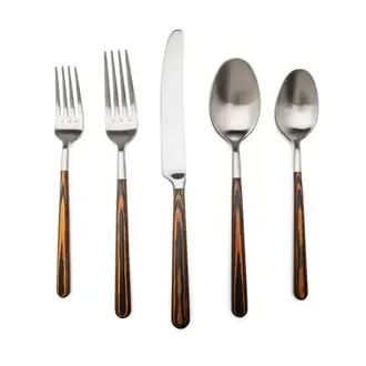 SIMON PEARCE Hampton Hazel 5-piece Flatware Setting