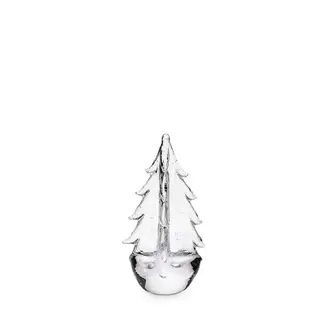 SIMON PEARCE Vermont Evergreen Tree, Crackle, 8"