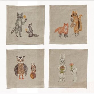 CORAL & TUSK Foragers Cocktail Napkin Set