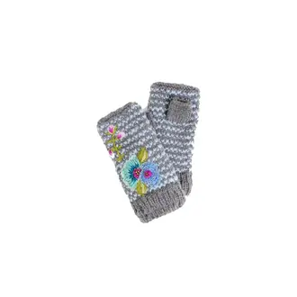 FRENCH KNOT Gwen Handwarmer, Charcoal