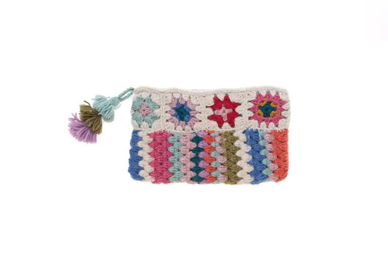 FRENCH KNOT FRENCH KNOT Crocket Clutch, Natural