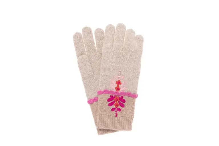 FRENCH KNOT FRENCH KNOT Ginger Gloves, Oat