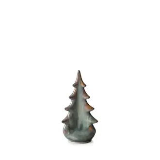 SIMON PEARCE Vermont Evergreen Tree, Pottery, 6"