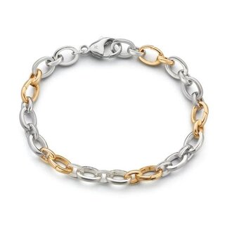 MONICA RICH KOSANN Audrey Two Tone Charm Bracelet