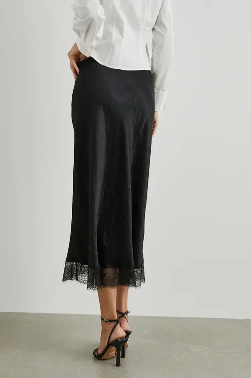 RAILS RAILS Ebony Skirt with Lace Hem
