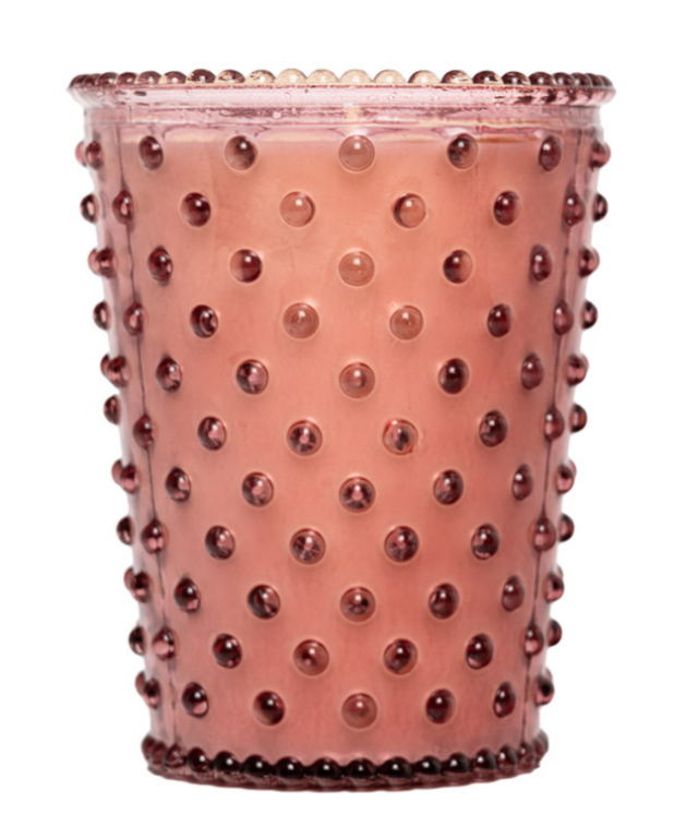 K. HALL Simpatico No. 45 Coral Hobnail Candle, 16oz