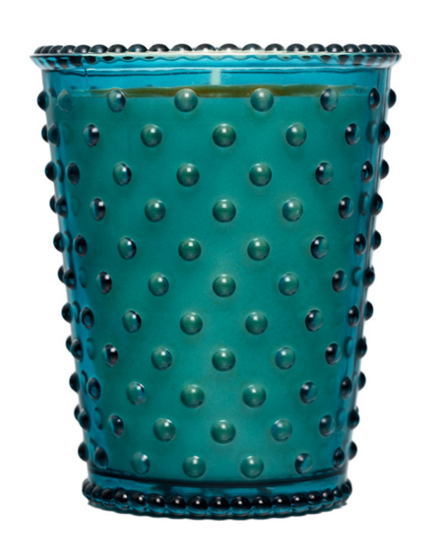 K. HALL Simpatico Spanish Lime Hobnail Candle