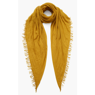 CHAN LUU Green Cashmere, Silk Scarf