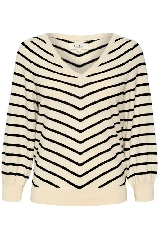 PART TWO PART TWO Camillia Stripe Pullover