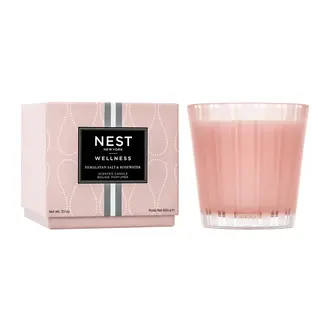 NEST Himalayan Salt & Rosewater 3-wick Candle