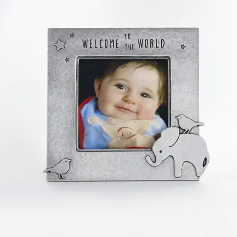 BEEHIVE HANDMADE BEEHIVE HANDMADE Pewter Elephant Picture Frame