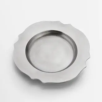 BEEHIVE HANDMADE Handmade Pewter Wine Bottle Coaster