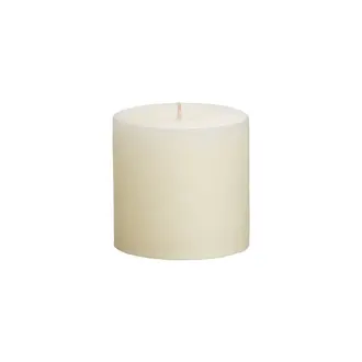 SIMON PEARCE SIMON PEARCE Ivory Pillar Candle, 3x3