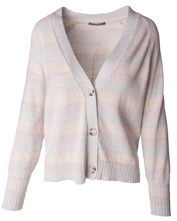 ALASHAN ALASHAN Rebecca Marled Stripe Cardigan