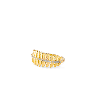 SYNA Jardin Fern Leaf Ring
